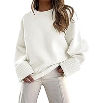 LILLUSORY Oversized Sweater Womens 2025 Fall Fashion Outfits